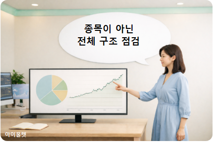 계좌 전체 비중을 점검하는 구조 설계