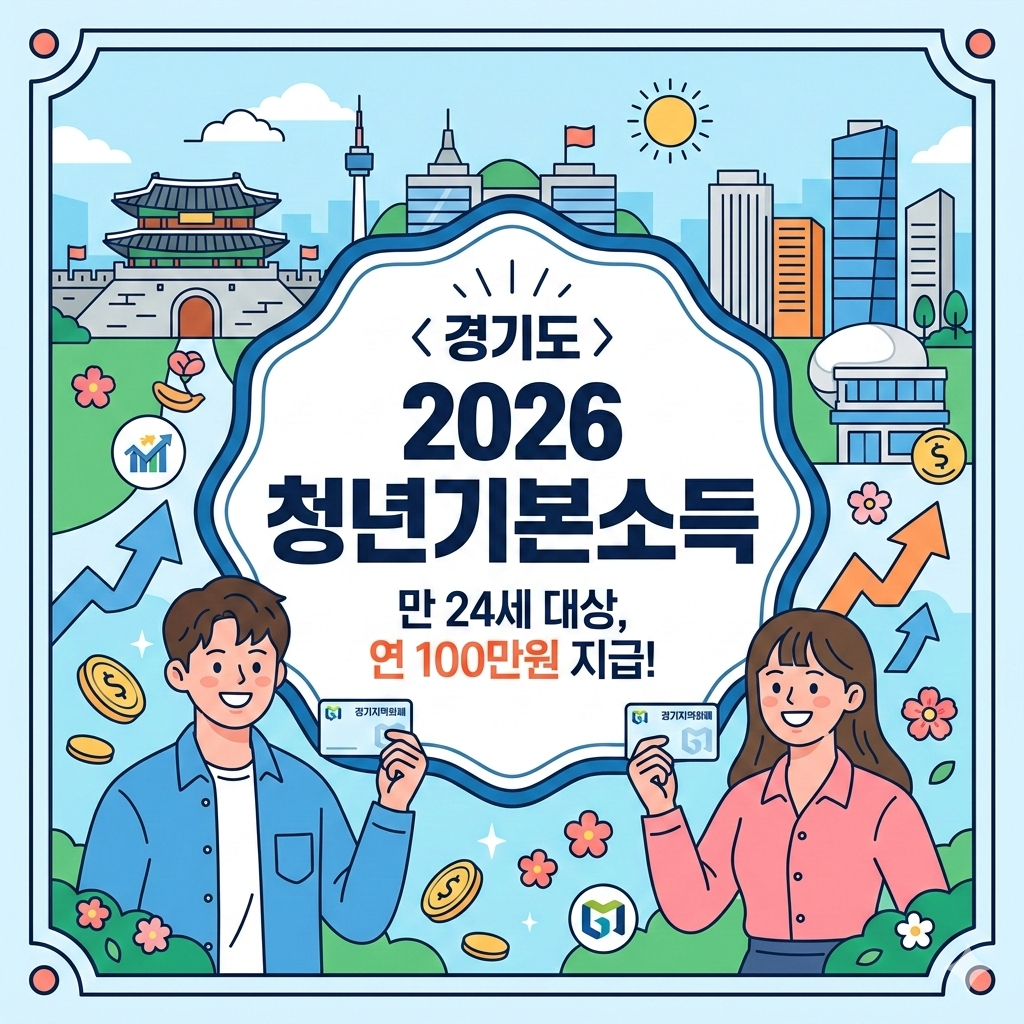 청년기본소득 2026 대상 자격 및 지급액 100만원 총정리