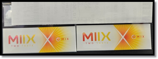 릴 하이브리드 전자담배 스틱 믹스 MIIX 믹스, 콤보, 업투, 브린의 맛 특징 및 액상 카트리지와의 관계