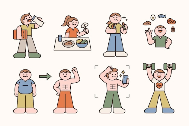 체질에 따른 신체적 특성과 대사방식