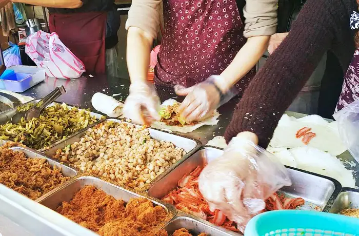 생활의 달인 대만 여행 타이완 생춘권 하루마키 룬빙 맛집