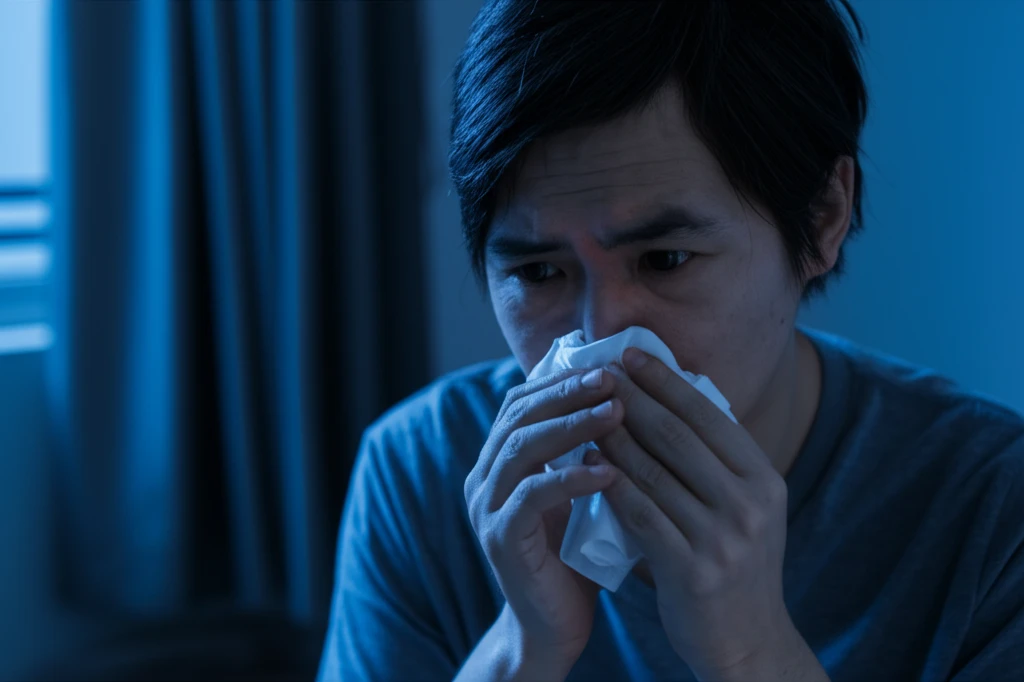 만성 코막힘 방치하면 수면 무호흡증 