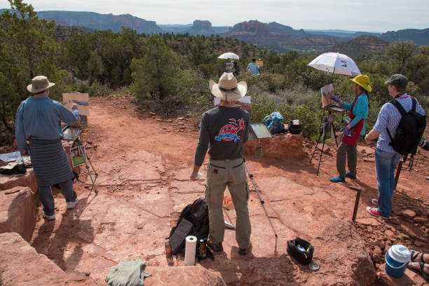 세도나에서 열린 예술 전시회 후기 – 붉은 바위 속 예술의 울림