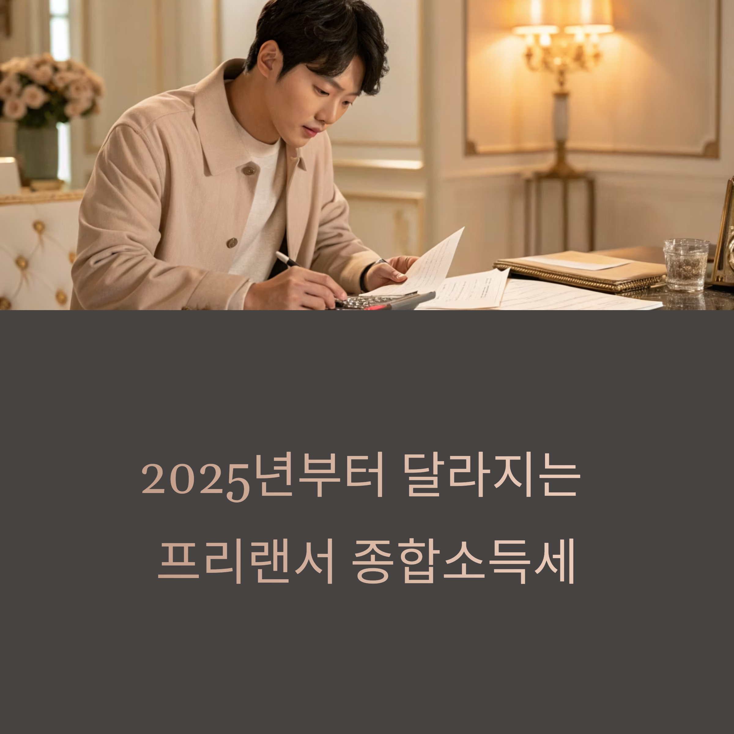 프리랜서 종합소득세 단순경비율