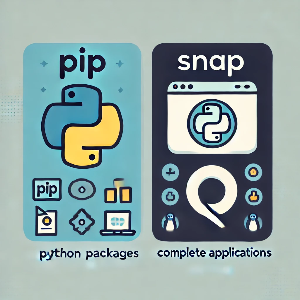 pip snap package