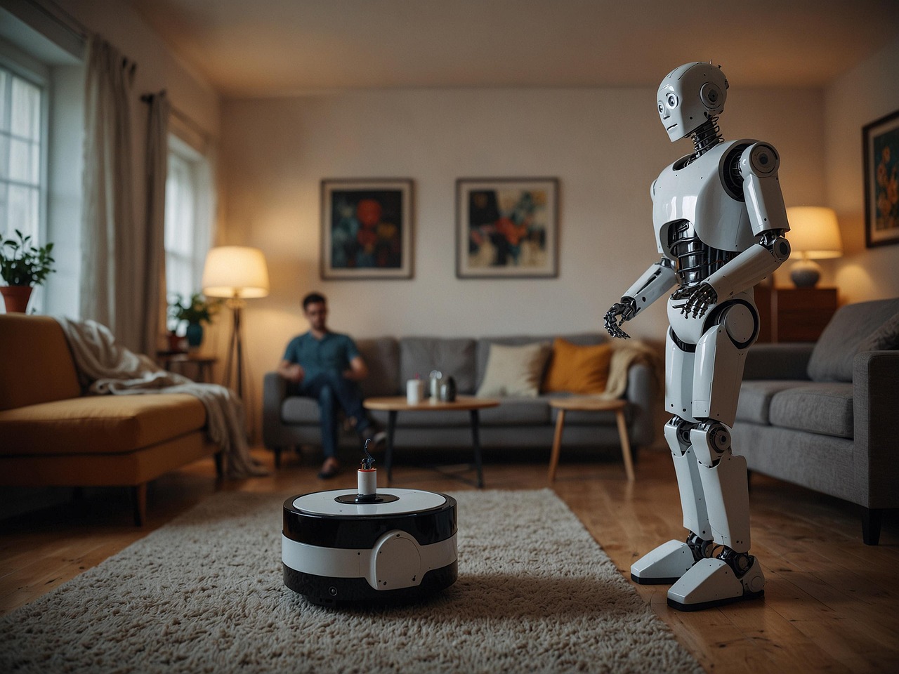 가정용 로봇 사진