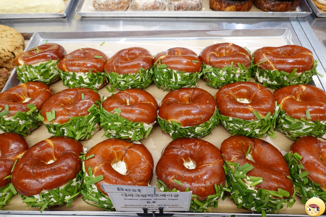 대파크림치즈베이글