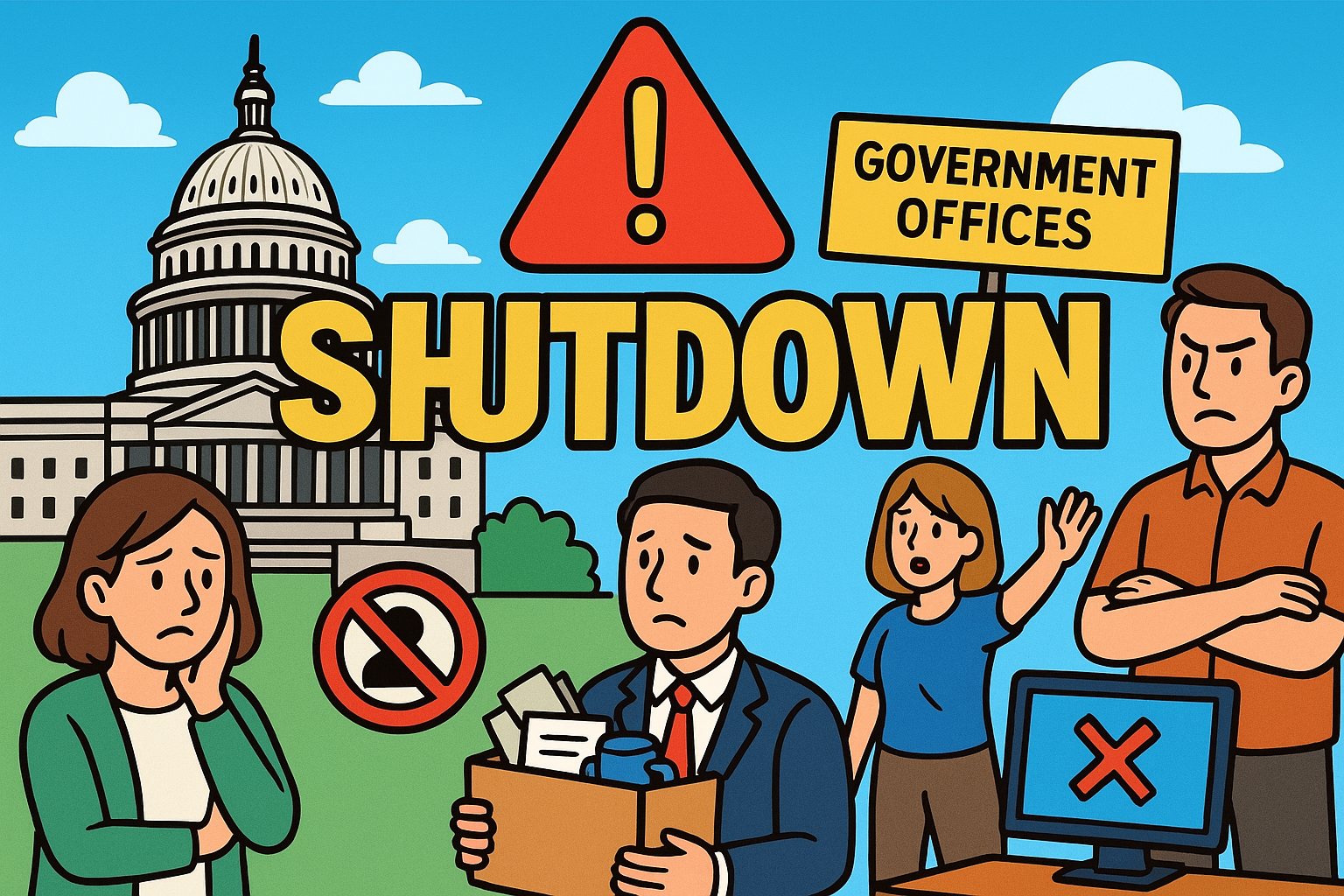 셧다운 위기 현실로…미국 정부 중단이 가져올 변화