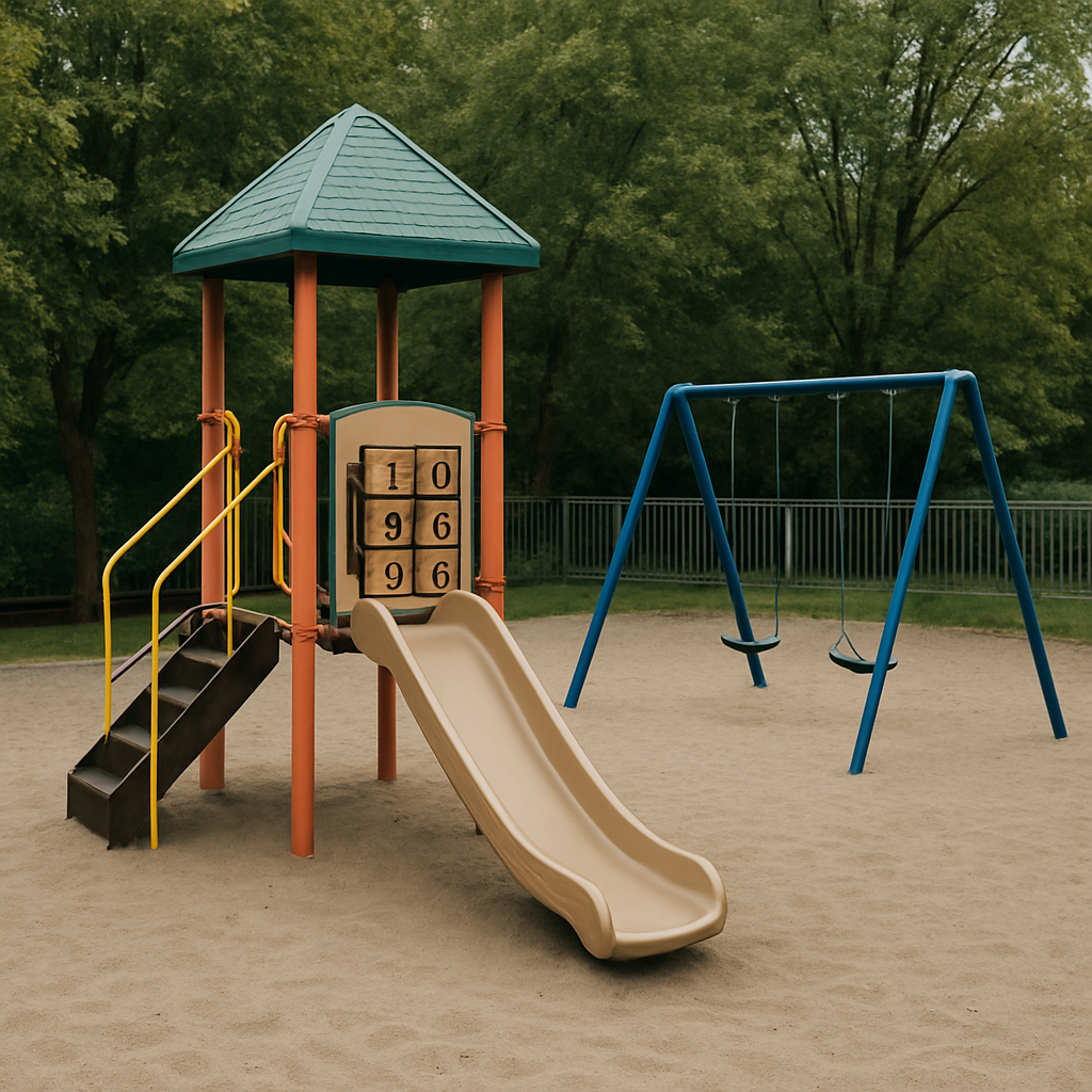 어린이가 없는 놀이터