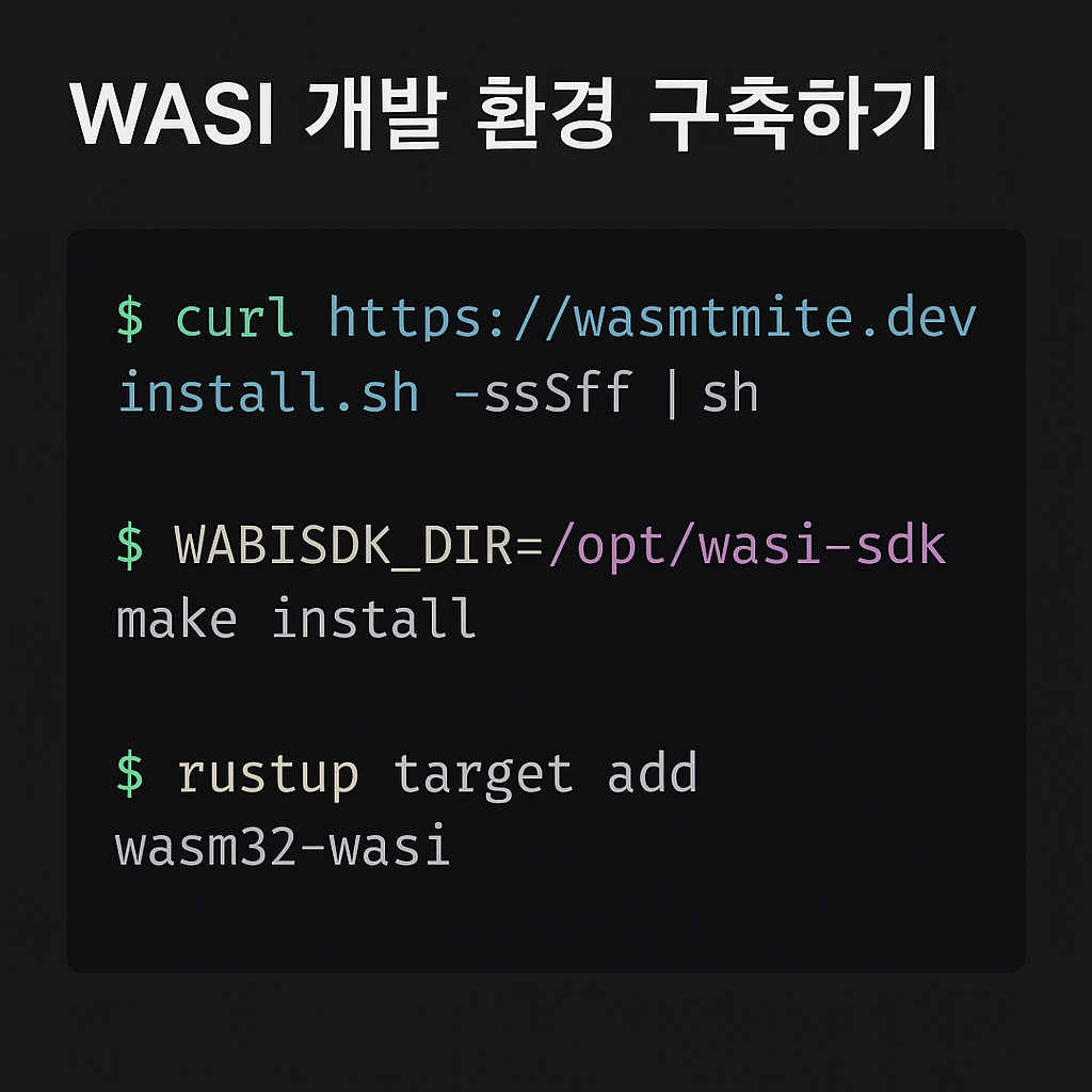 wasi-development-setup