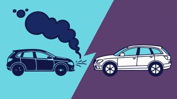 DPF장착 전 후 비교