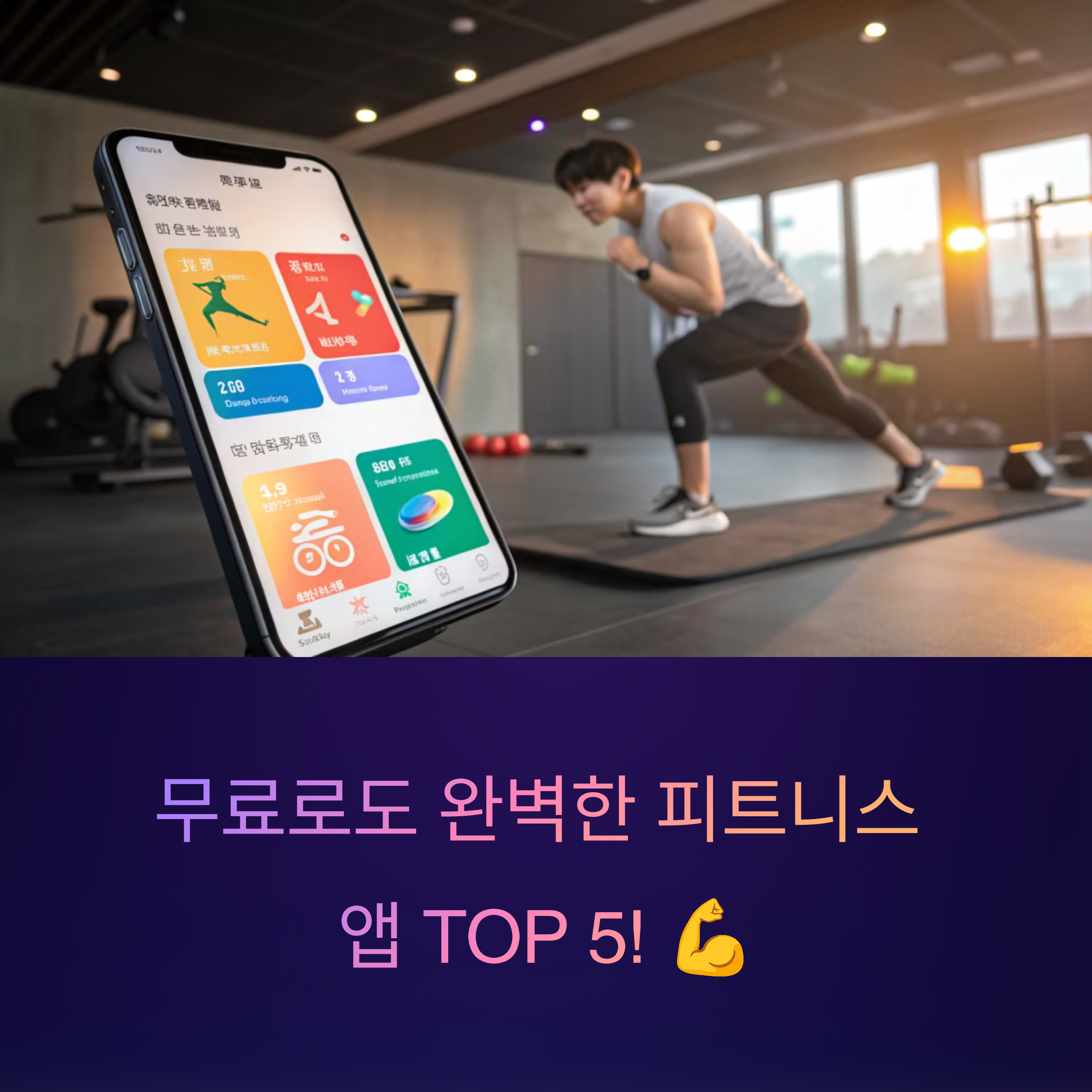 지갑은 닫고, 효과는 높이고! 실속 있는 피트니스 앱 소개
