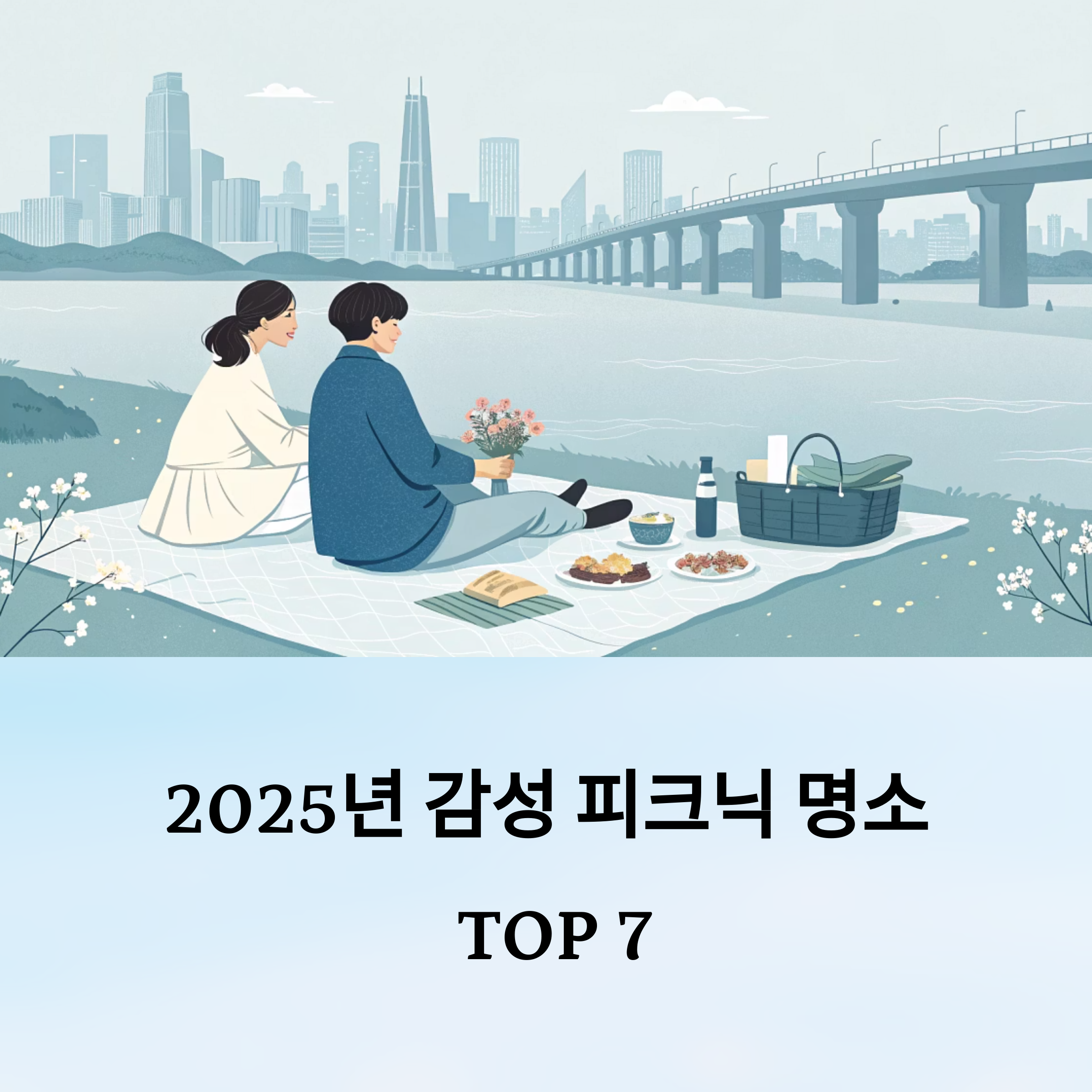 감성 한가득! 2025년 감성 피크닉 명소 완벽 분석 TOP 7