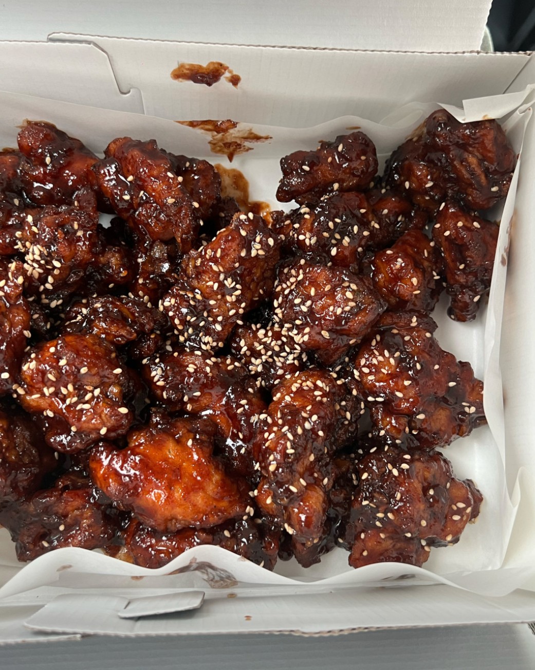 단양흑마늘닭강정 메뉴 이미지