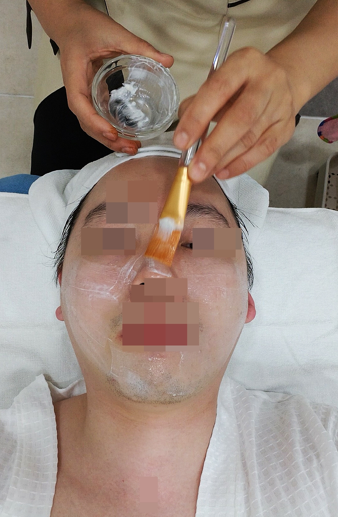 얼굴 영양공급