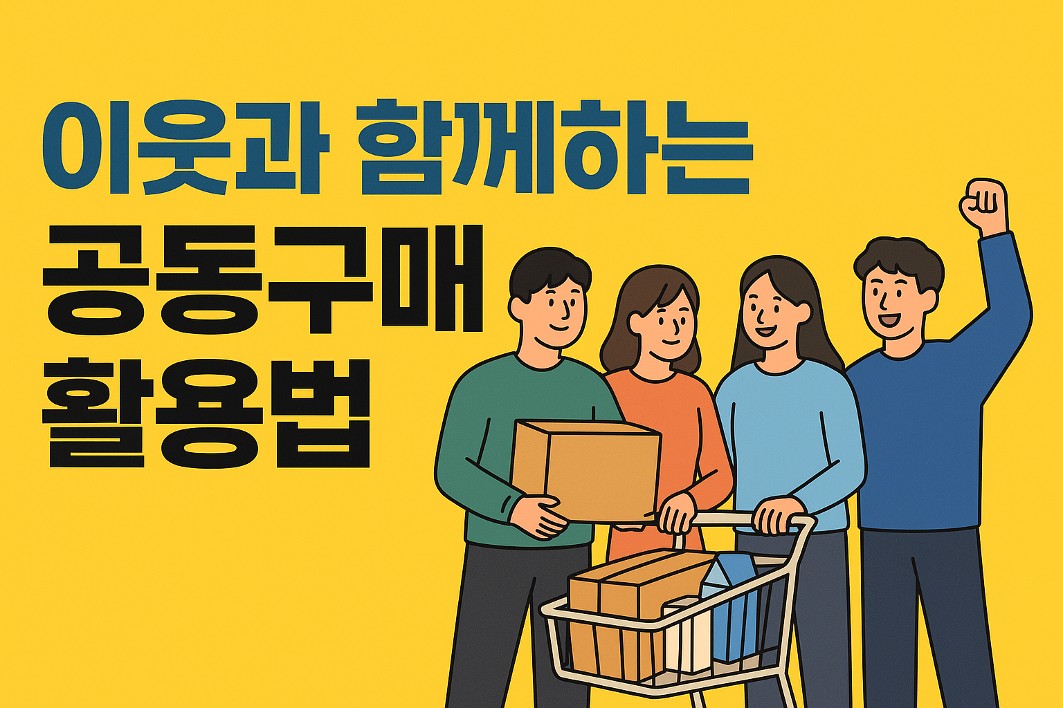이웃과 함께하는 공동구매 활용법