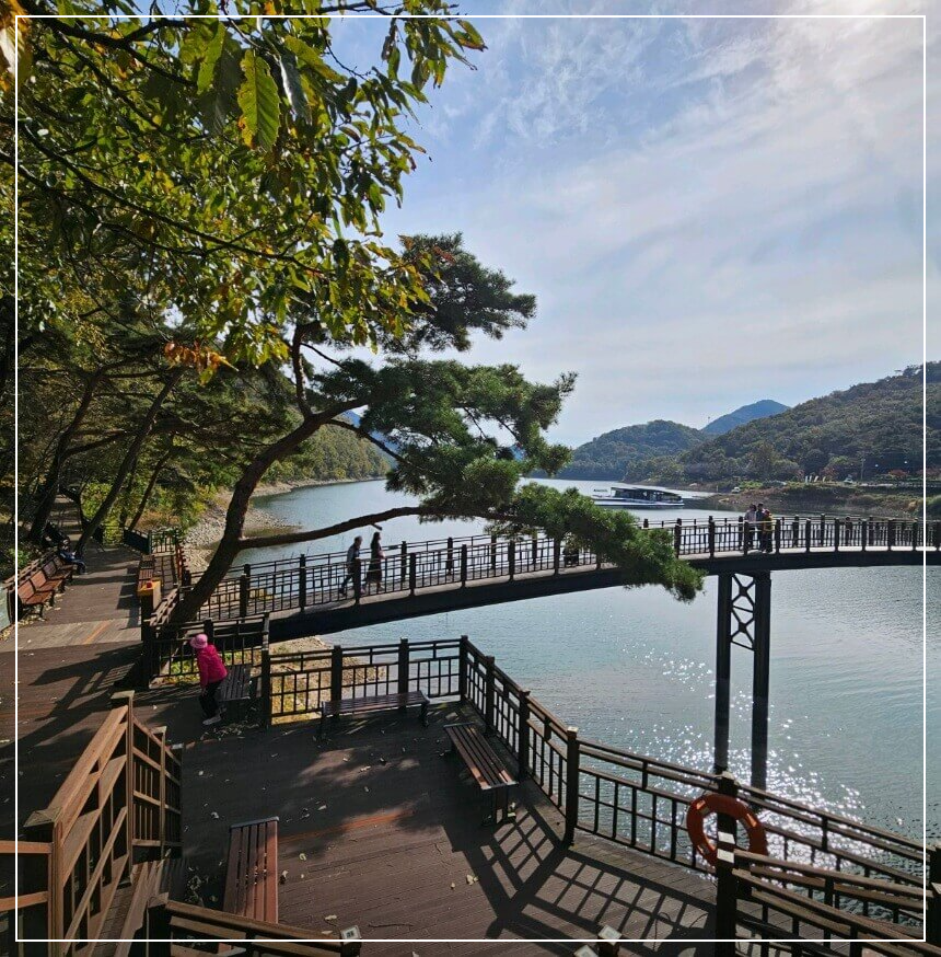 담양 가볼만한곳 베스트10 용마루길(담양호 수변 데크길)