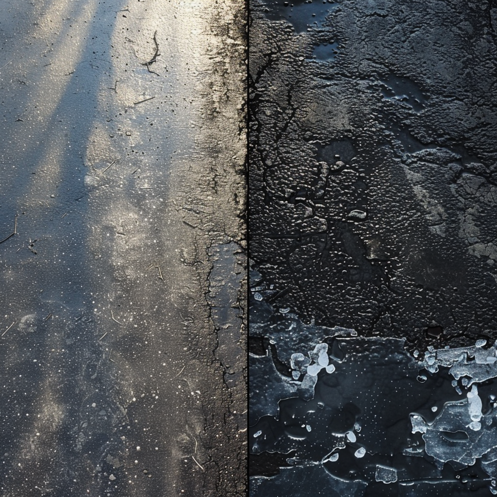 블랙아이스 주의