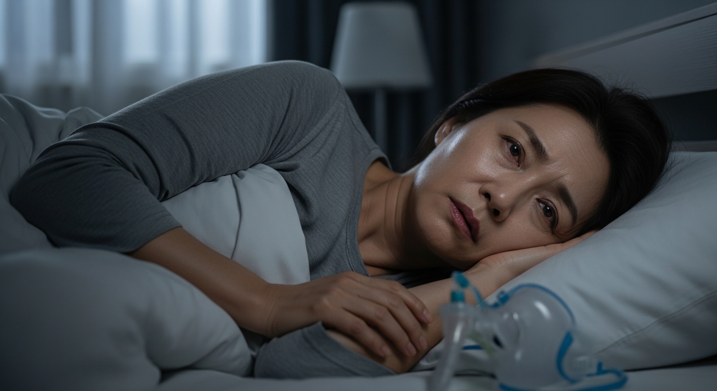 50대 중년여성 무호흡증