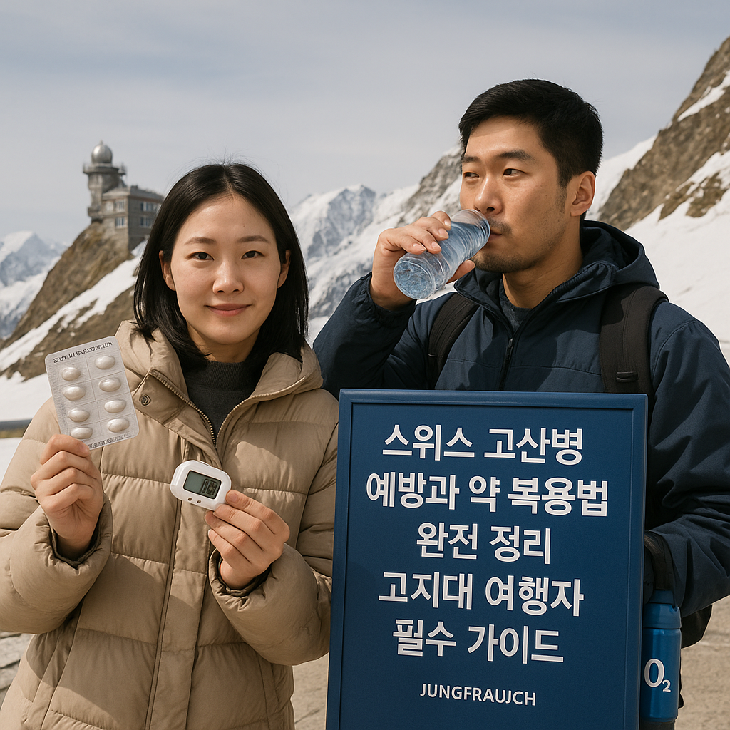 스위스 고산병 예방과 약 복용법 완전 정리 고지대 여행자 필수 가이드