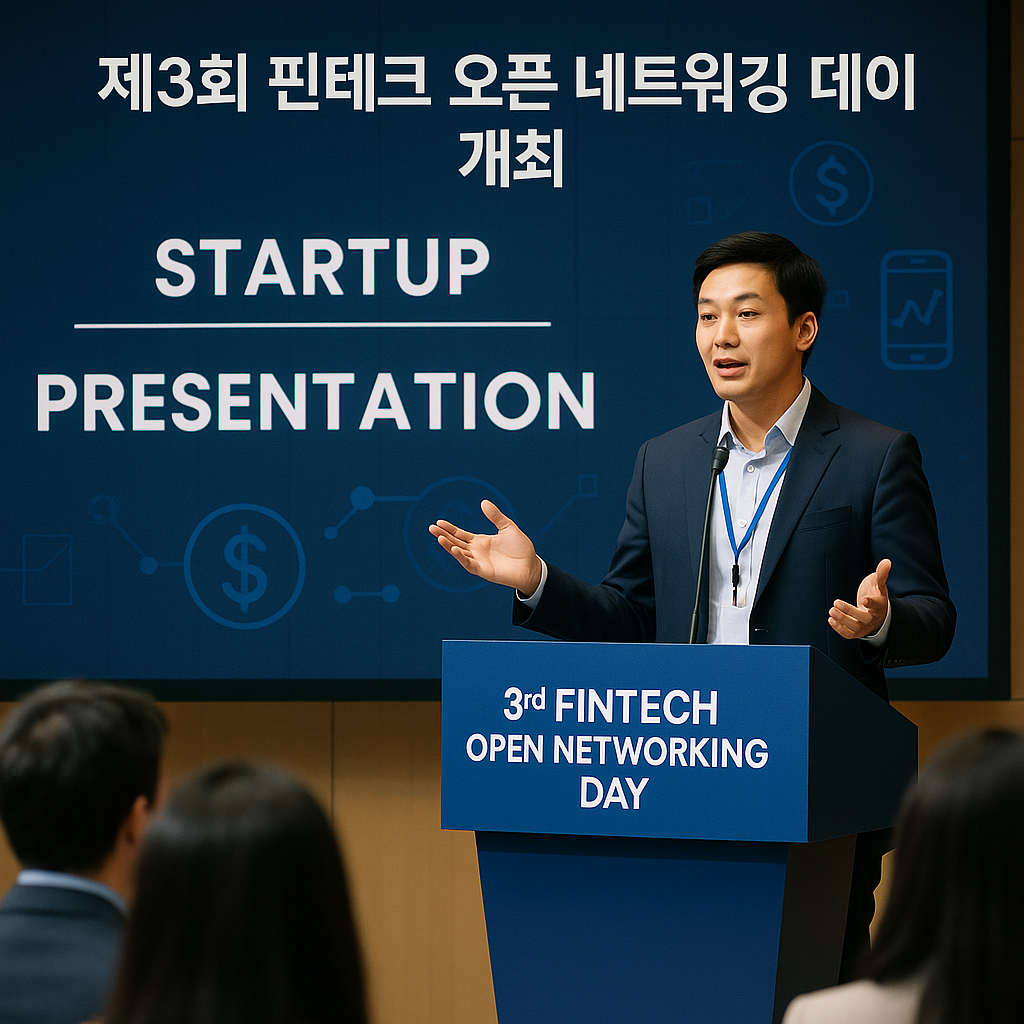 제3회 핀테크 오픈 네트워킹 데이, 스타트업 IR 피칭부터 협업까지