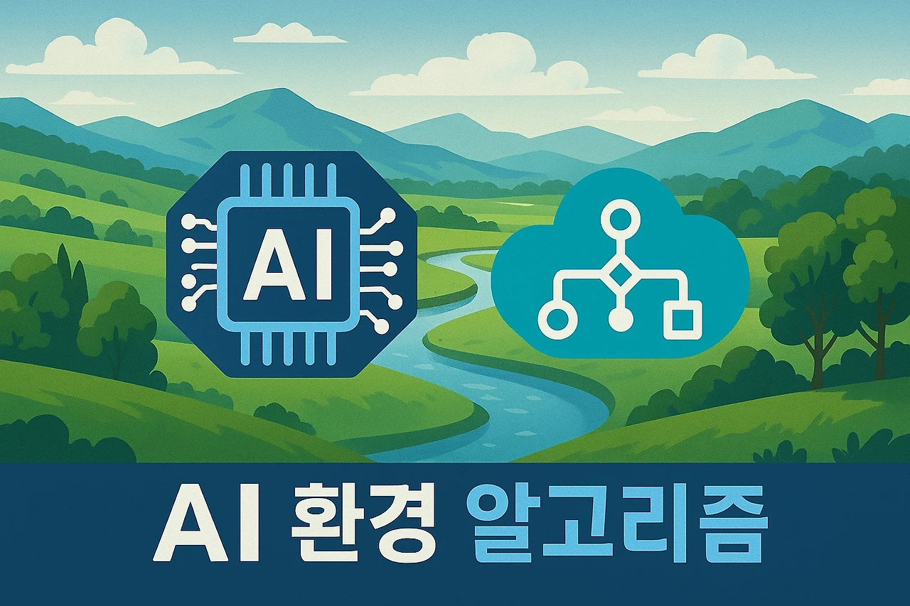 AI 환경 알고리즘 관련 이미지
