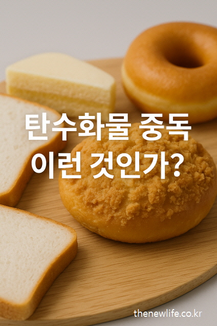 탄수화물 중독 – 소보로빵, 식빵, 도넛, 케이크 등 제과점 빵으로 구성된 중독 유발 음식