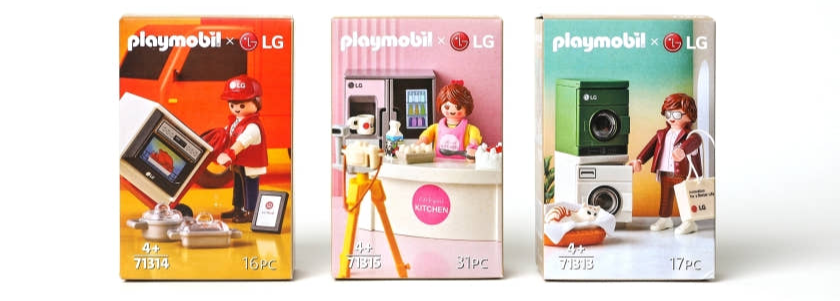 플레이모빌 X LG(playmobil X LG) 한정판 피규어