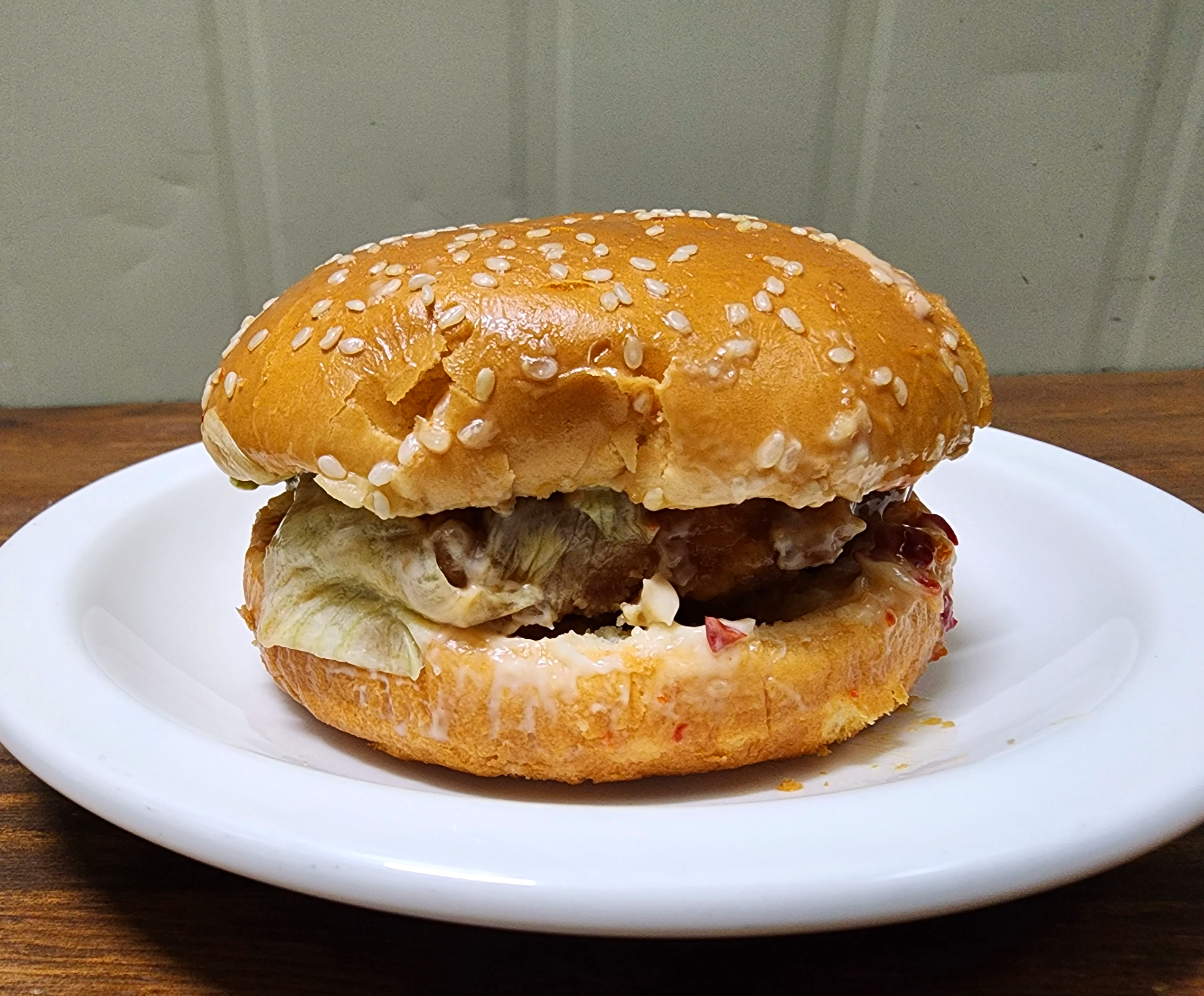 GS25간장치킨버거