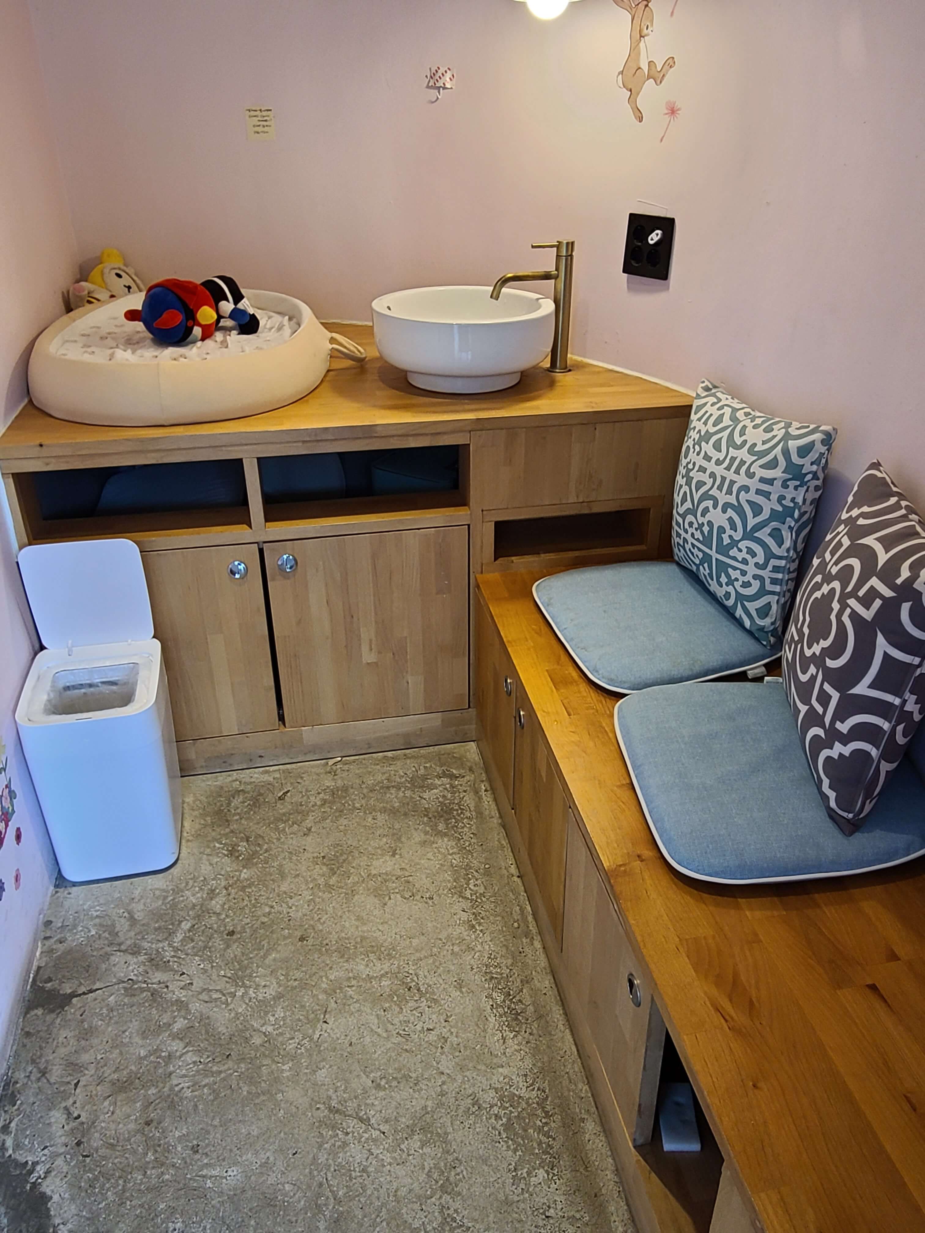 로톤다큐브 기저귀 갈이대