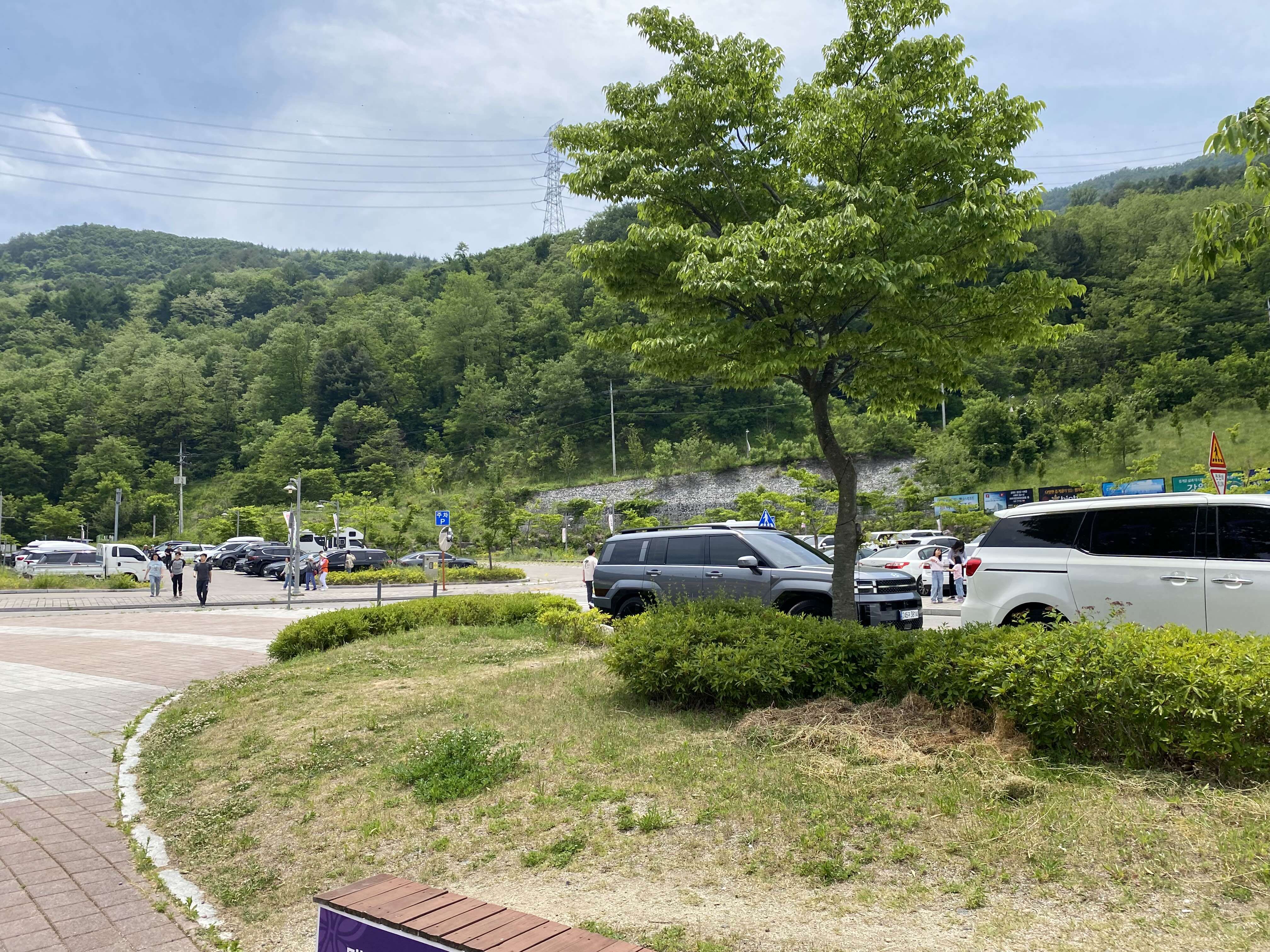 강원 삼척 하이원 추추파크 주차장