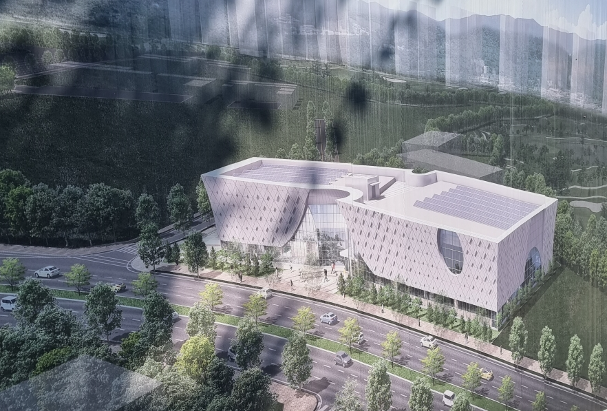 동탄2 배드민턴장 조감도