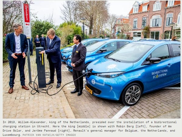 네덜란드 위트레흐트는 차량 대 그리드 기술 도로 주행 시험 중 VIDEO: THIS DUTCH CITY IS ROAD-TESTING VEHICLE-TO-GRID TECH