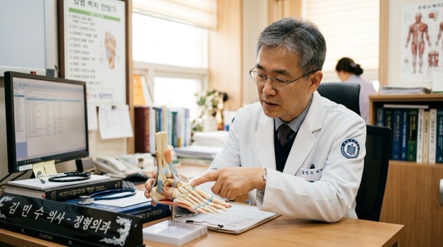 "족저근막염 발바닥 구조 설명