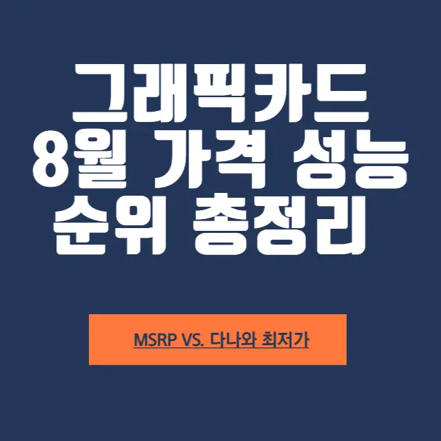 그래픽카드-가격성능순위