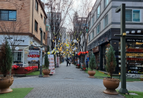 보정동 카페거리