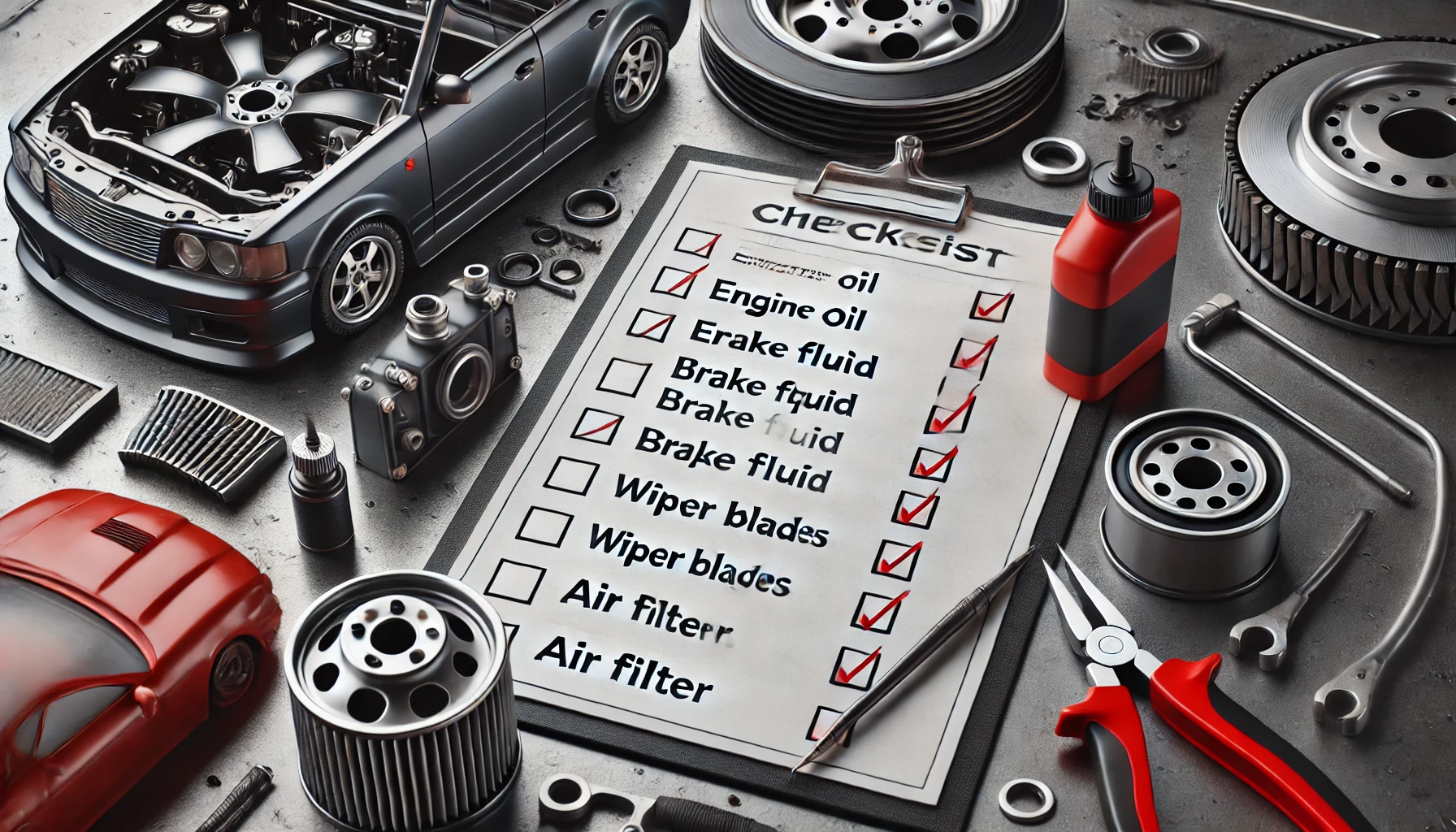 차량 소모품 관리 체크리스트📋 : 교체주기부터 관리 팁까지 한눈에!