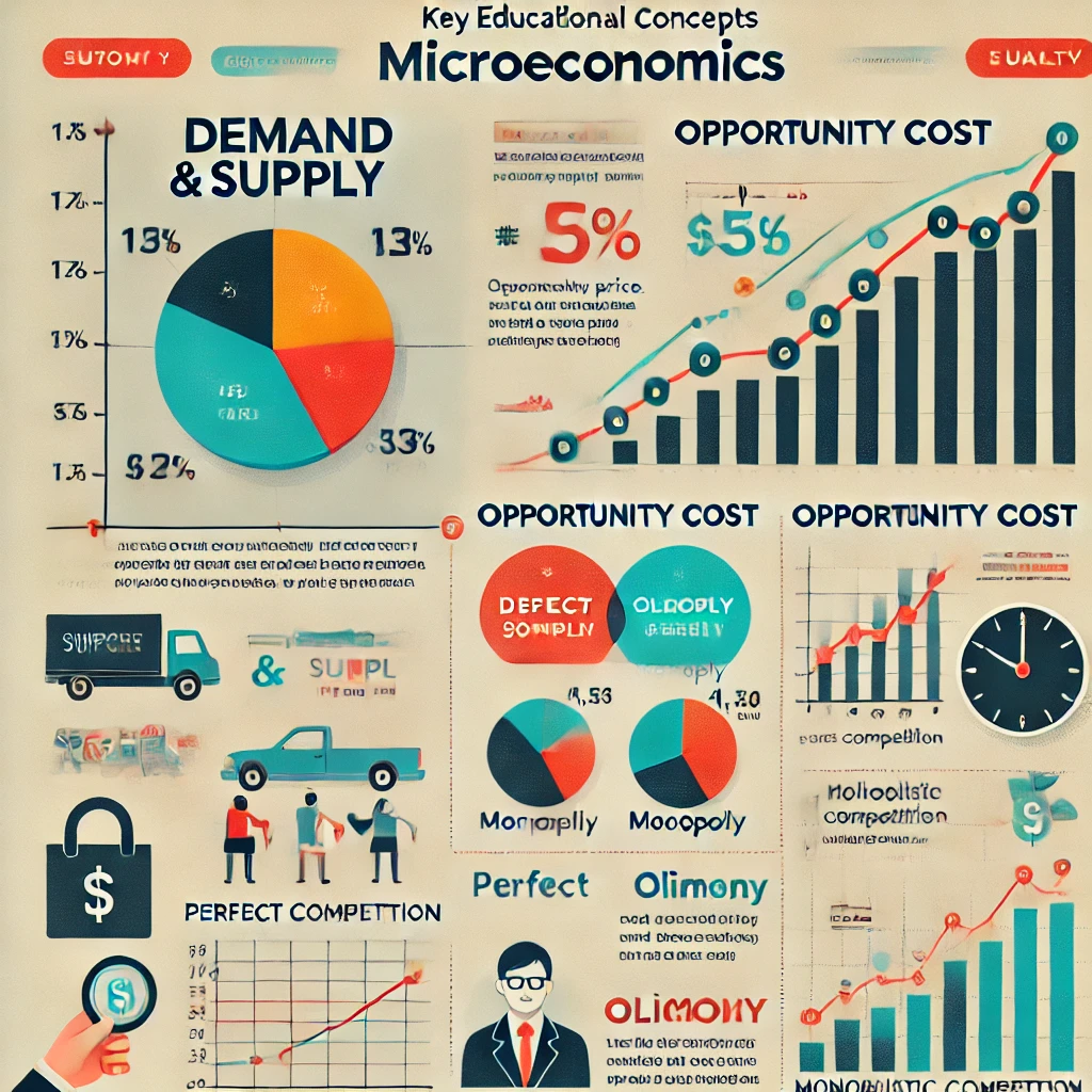 미시경제와 연관된 이미지.
