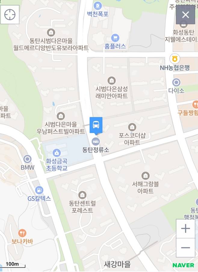 다은마을_버스정류장지도