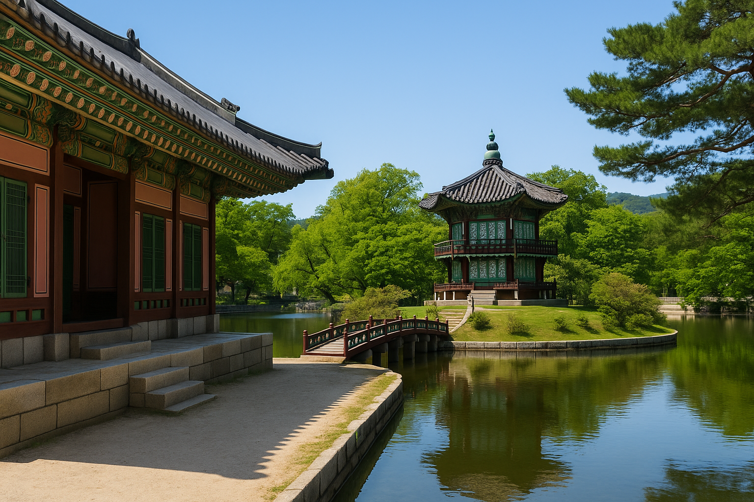 경복궁 건청궁과 향원정 특별 개방