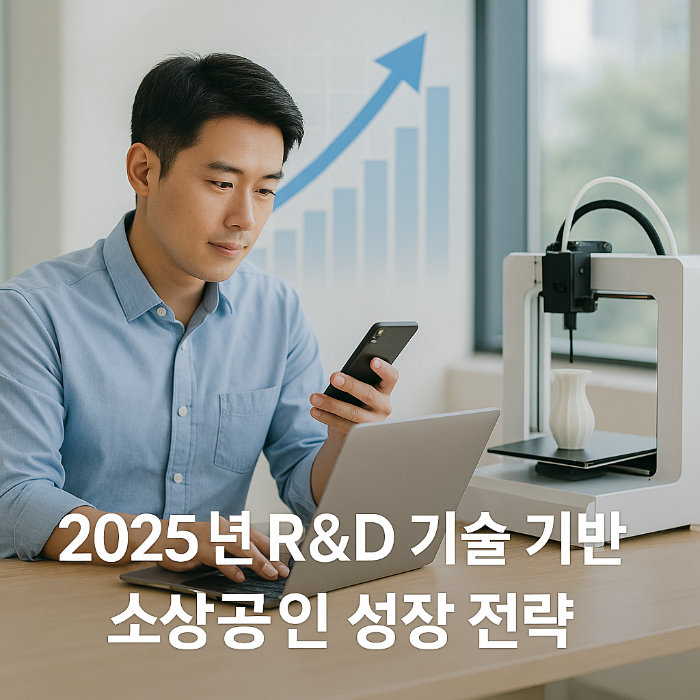2025년 R&amp;D 기술 기반 소상공인 성장 전략