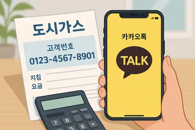 도시가스 고객식별번호 조회하는 간단한 방법과 지역별 고객센터 정보