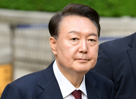 윤석열 전 대통령 모습