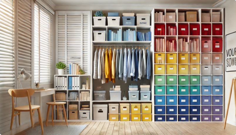 시각적 정리법 컬러코디 정리법