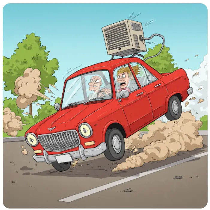 정차시 에어컨작동시 차량 떨림 원인-2