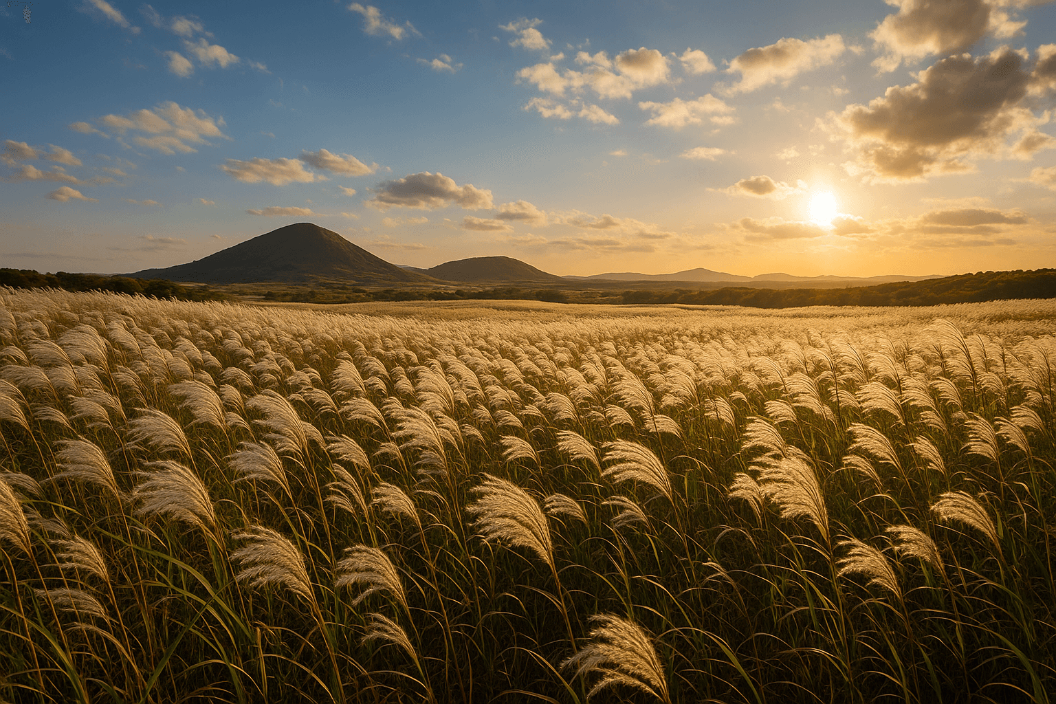 10월 제주 억새 명소에서 가을의 바람과 낭만을 걷다
