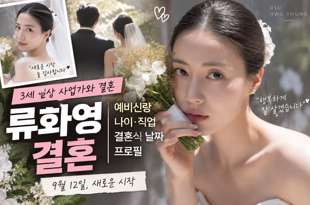 류화영 사업가 결혼|예비신랑·나이·직업·결혼식 날짜·프로필