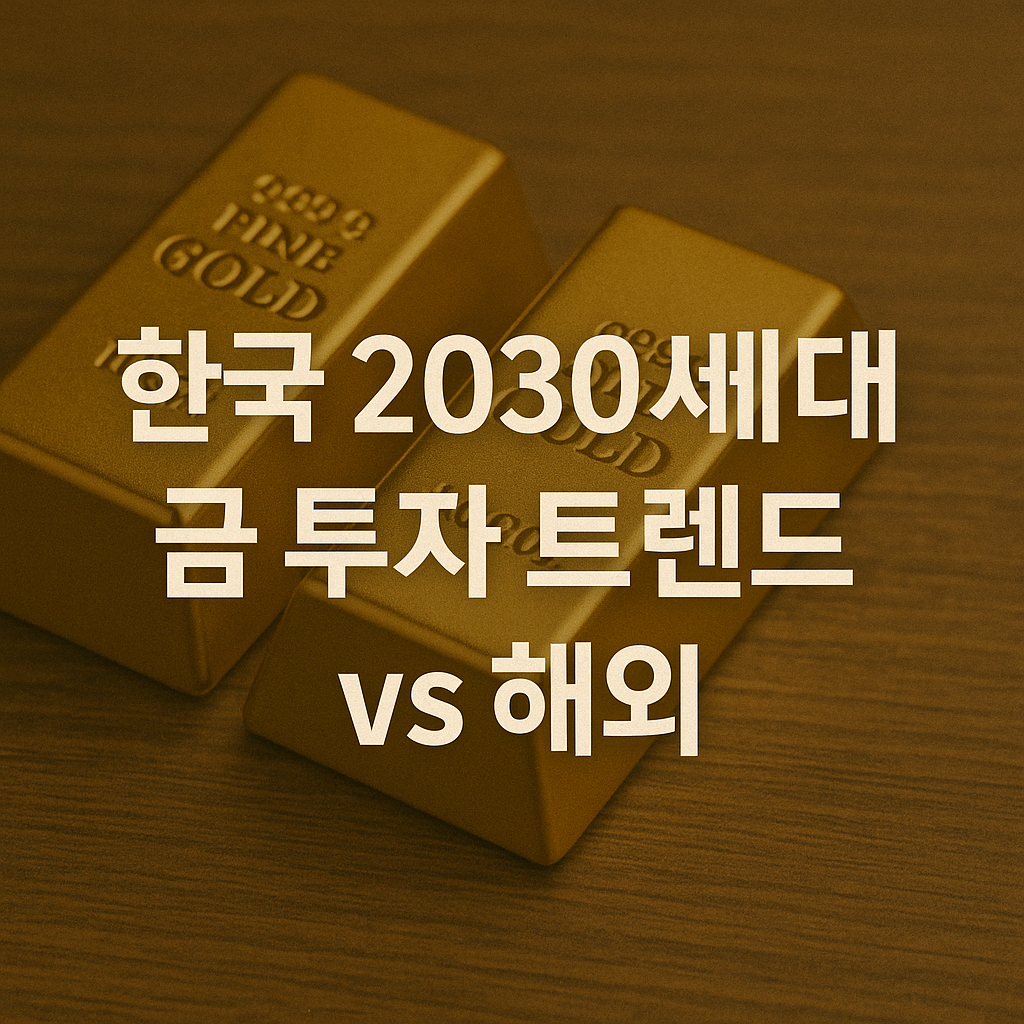 MZ세대 2030세대 금 투자 완벽 가이드 (2025년 기준)