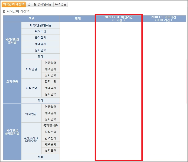 퇴직급여-개산액-확인하기