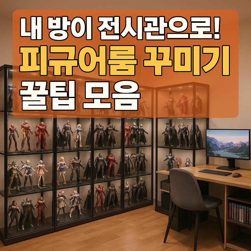 피규어룸 꾸미기